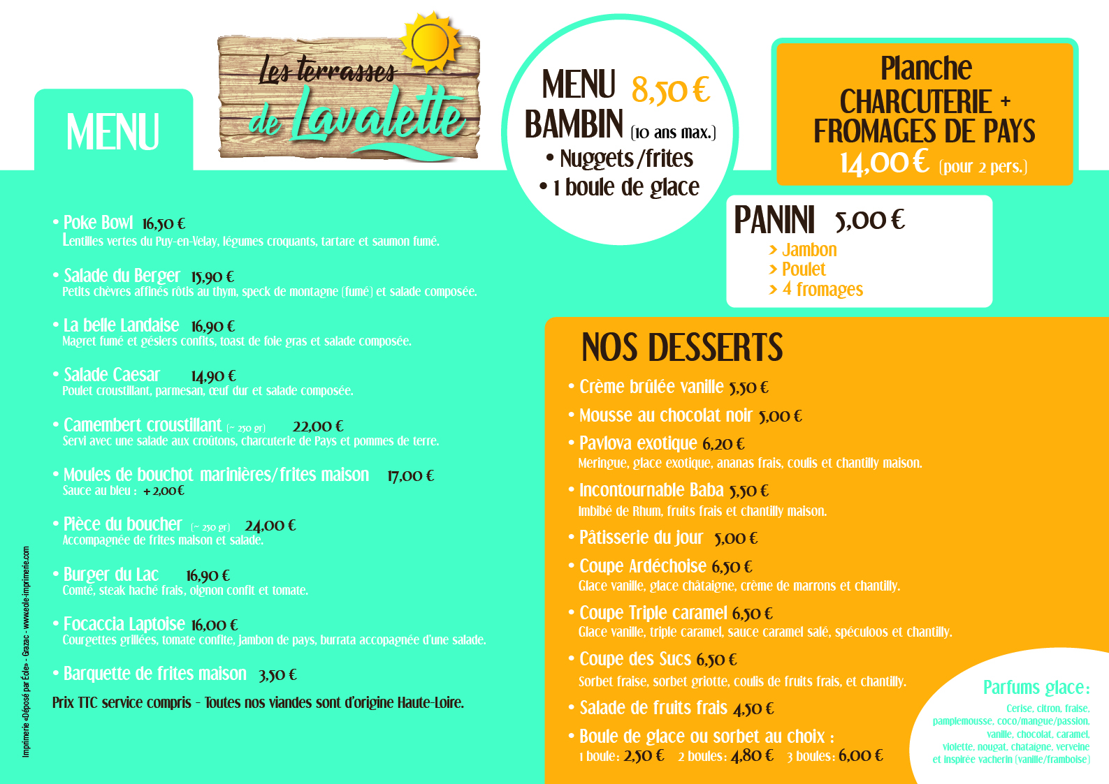 Menu Menu